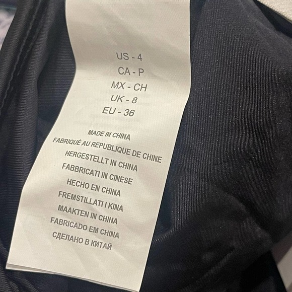 Trina Turk Rainbow Tie Hipster Bikini Bottom Black Women's Size 4 NWT - Picture 8 of 8